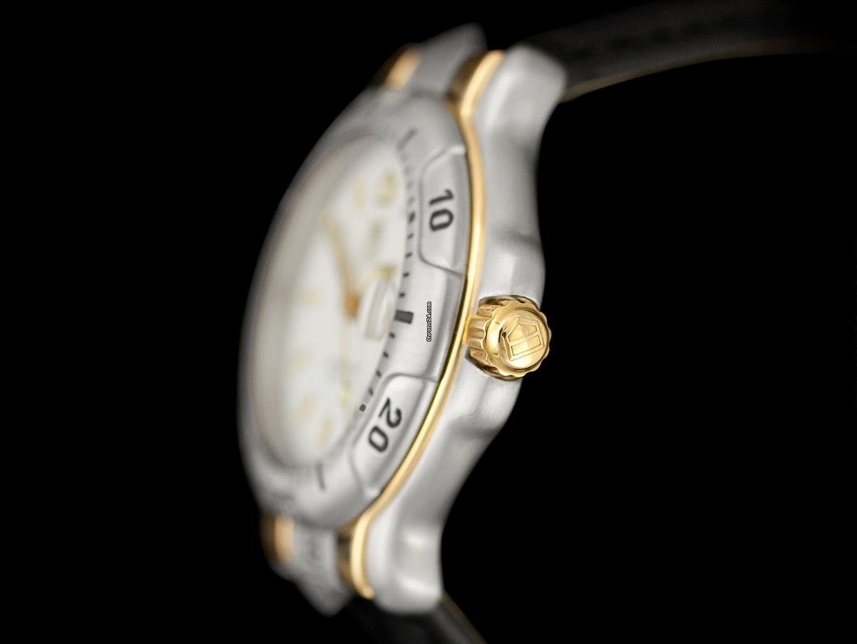 TAG Heuer 6000 Mens watch Unisex Quartz Gold Steel 8020ST Replica 5