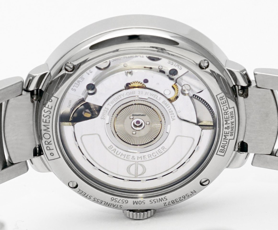 IMG_9081 Baume & Mercier Promesse Womens watch Automatic Steel M0A10162 Replica 5