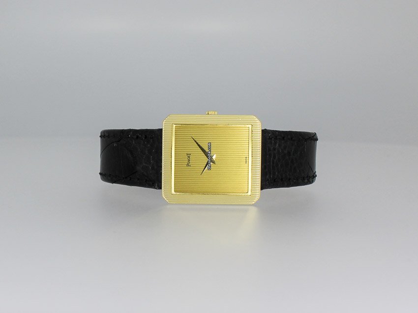 IMG_9081 Piaget Protocole Womens watch Quartz Yellow gold 8154 Replica 5