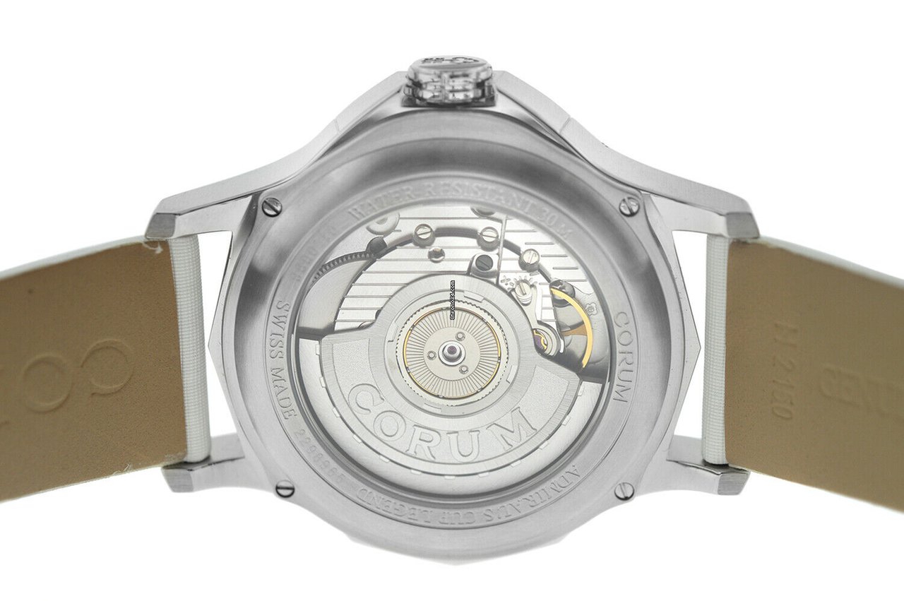 IMG_9081 Corum Admirals Cup Legend 38 Womens watch Automatic Steel 384.101.47 0F49 AA01 Replica 5