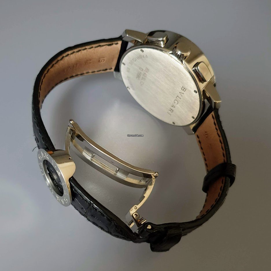 IMG_9081 Bulgari Bulgari Mens watch Unisex Automatic Steel BB42SLCH Replica 5