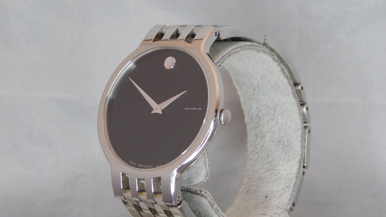 Movado Esperanza Mens watch Unisex Quartz Steel 0607057 Replica 5