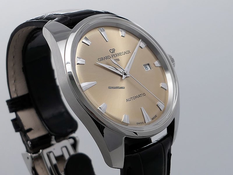 IMG_9081 Girard Perregaux Mens watch Unisex Automatic Steel 41957-11-131-BB6A Replica 5