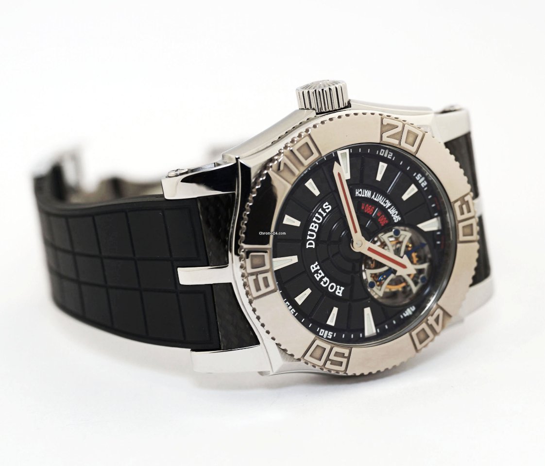 IMG_9081 Roger Dubuis Easy Diver Mens watch Unisex Manual winding Steel SE48 02 9 0 K9.53 Replica 5