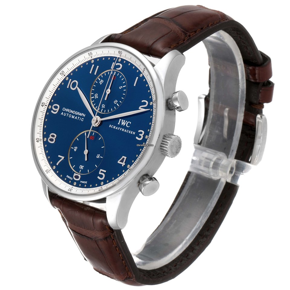 IMG_9081 IWC Portuguese Chronograph Mens watch Unisex Automatic Steel IW371432 Replica 5