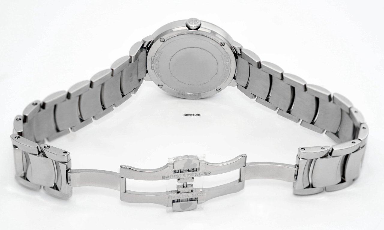 IMG_9081 Baume & Mercier Promesse Womens watch Quartz Steel M0A10157 Replica 5