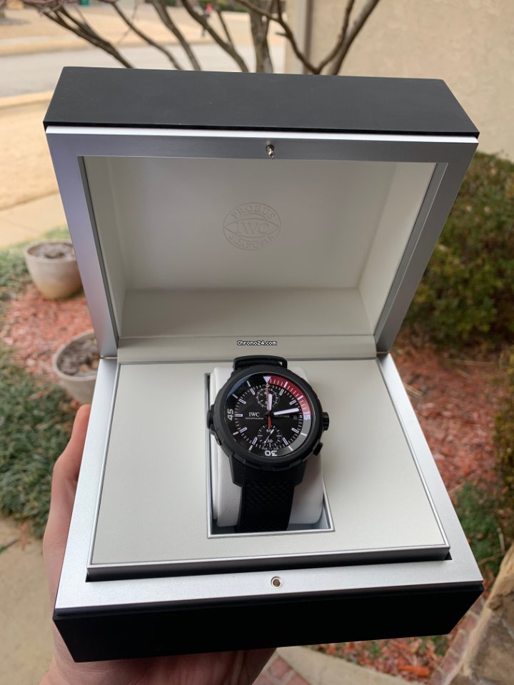 IWC Aquatimer Chronograph Mens watch Unisex Automatic Steel IW379505 Replica 5