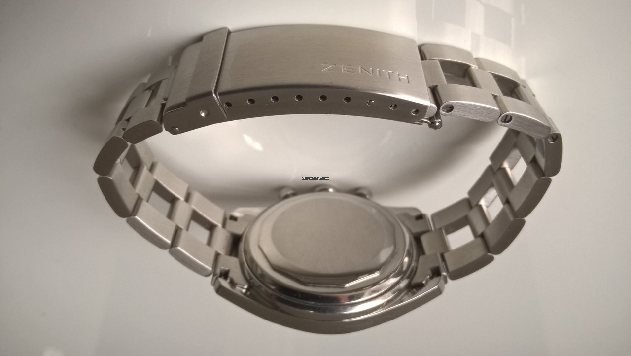Zenith El Primero Mens watch Unisex Automatic Steel A386 Replica 5