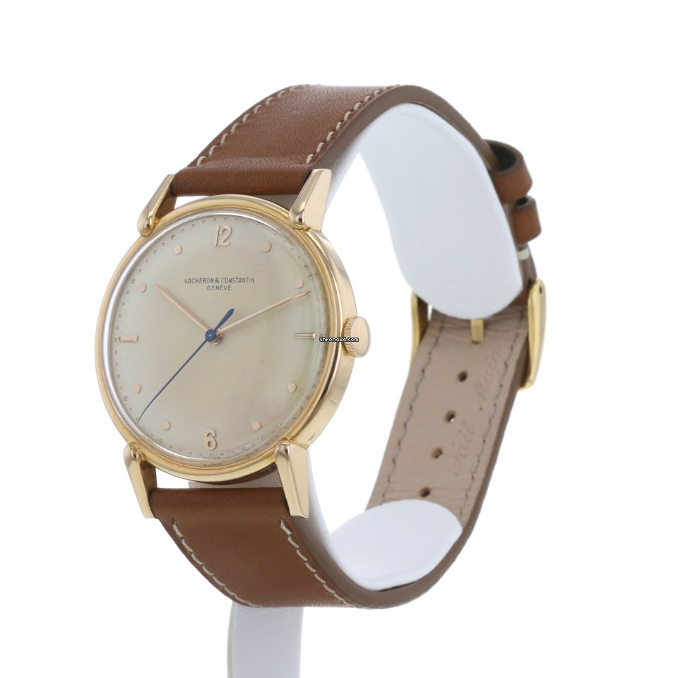 IMG_9081 Vacheron Constantin Mens watch Unisex Manual winding Rose gold 4578 Replica 5
