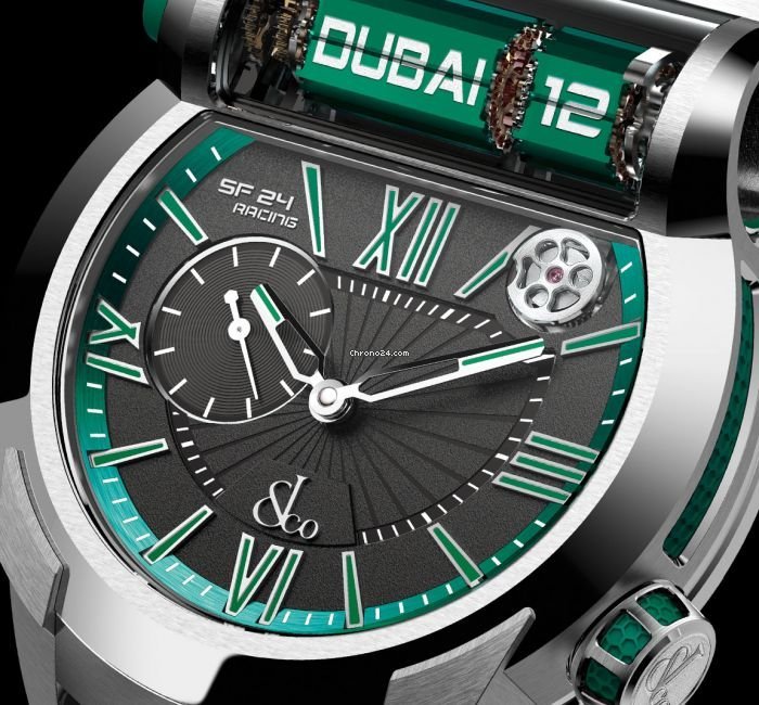 IMG_9081 Jacob & Co. Mens watch Unisex Automatic Titanium ES101.20.NS.YG.A Replica 5