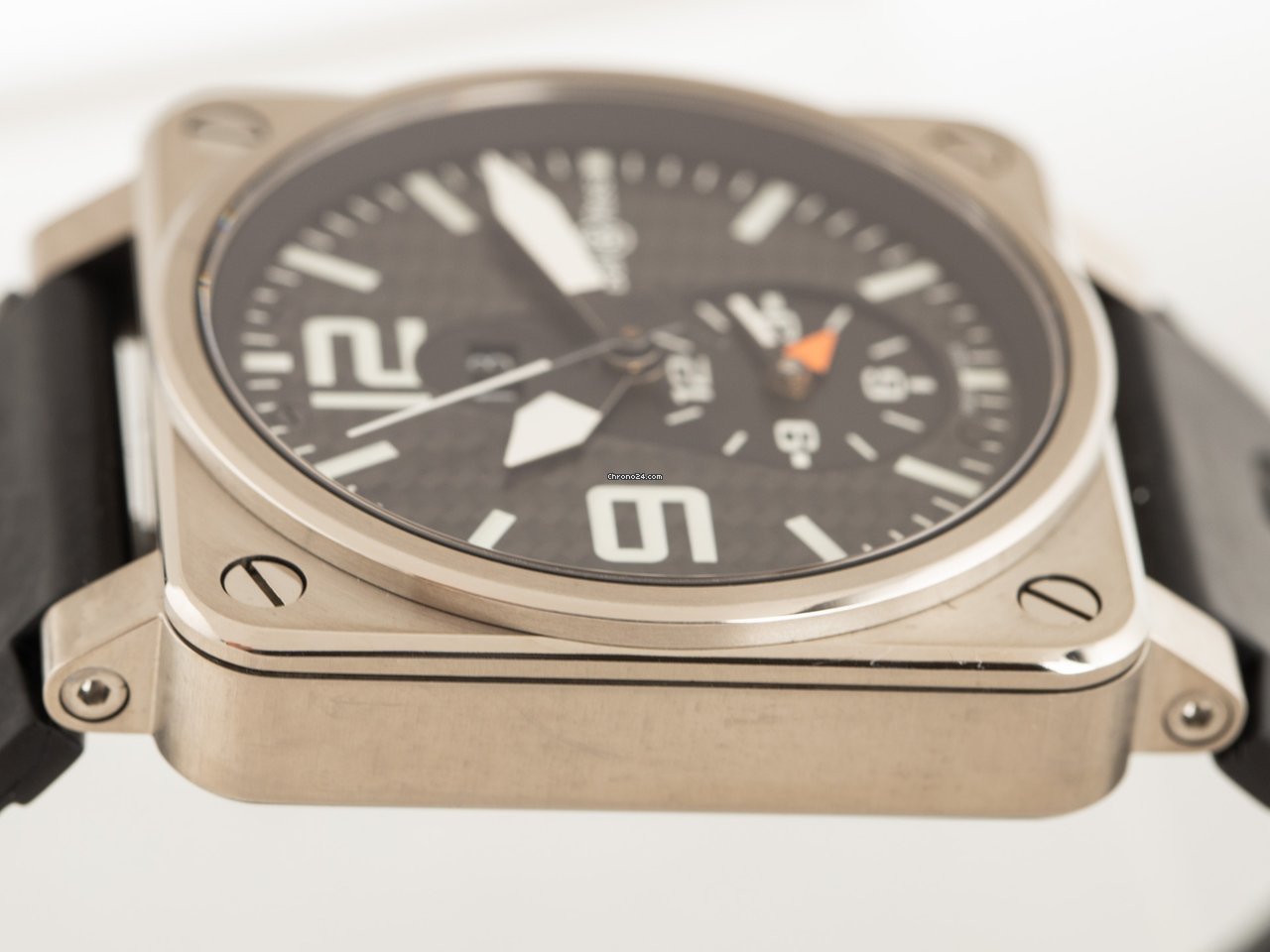 IMG_9081 Bell & Ross BR 03-51 GMT Mens watch Unisex Automatic Titanium BR03.51GMT Replica 5