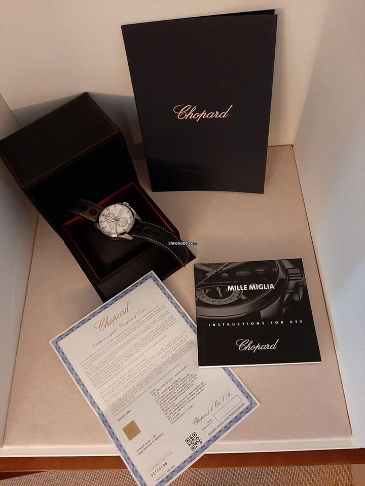 IMG_9081 Chopard Mille Miglia Mens watch Unisex Automatic Titanium 168459-3041 Replica 5