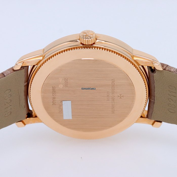 Vacheron Constantin Patrimony Quartz Rose gold 25558 000R-9759 Replica 5