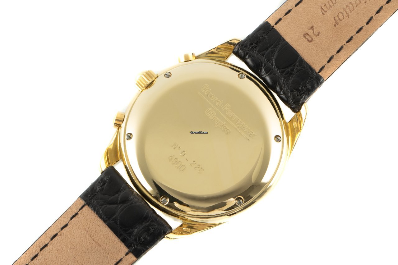 Girard Perregaux Mens watch Unisex Automatic Yellow gold 4900 Replica 5