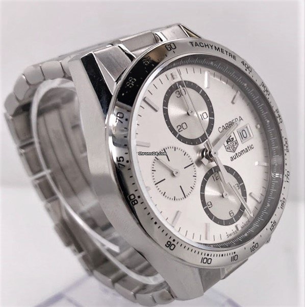 IMG_9081 TAG Heuer Carrera Calibre 16 Mens watch Unisex Automatic Steel CV2017-2 Replica 5
