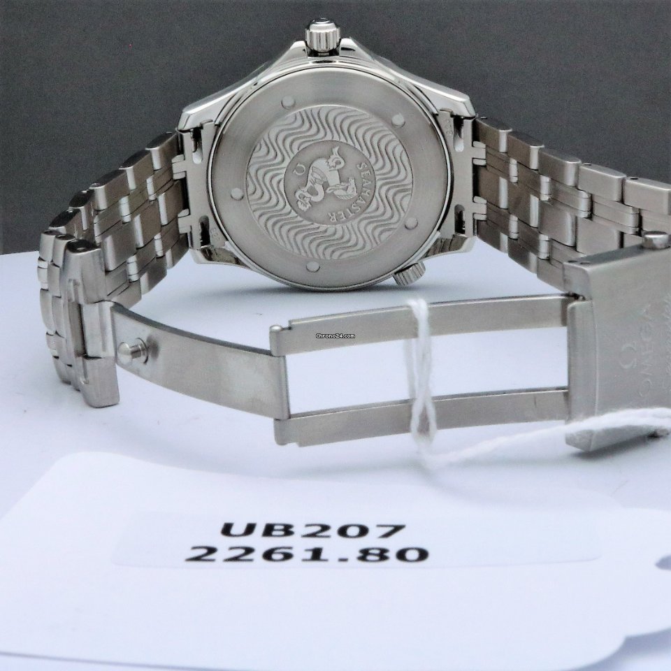 Omega Seamaster Mens watch Unisex Quartz Steel 2261.80 Replica 5