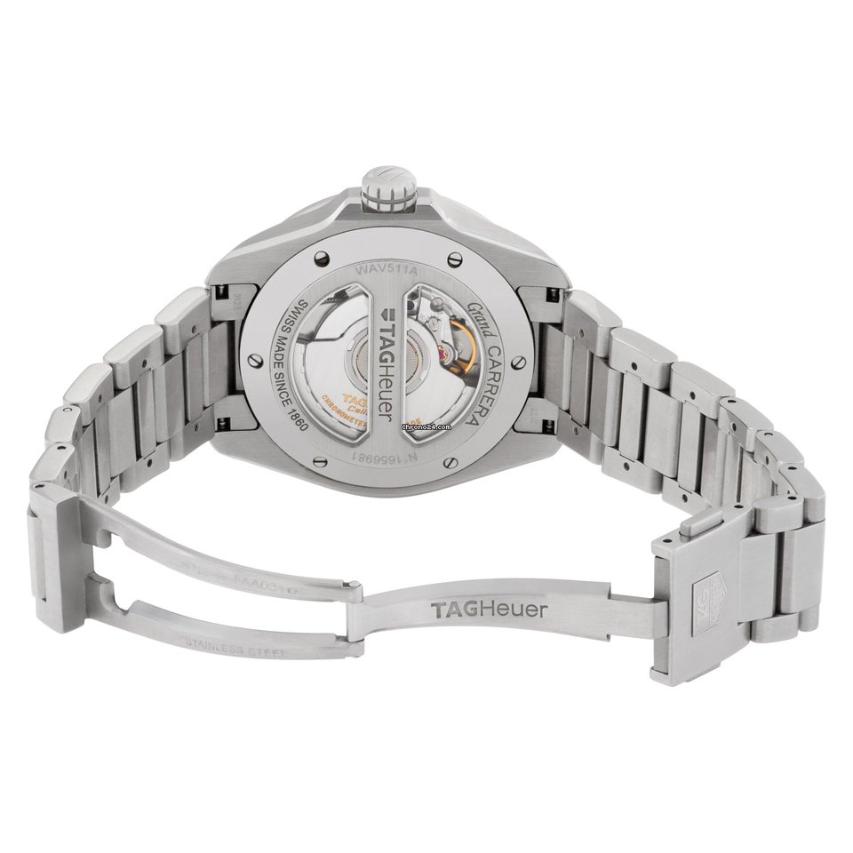 IMG_9081 TAG Heuer Grand Carrera Mens watch Unisex Automatic Steel WAV511A Replica 5