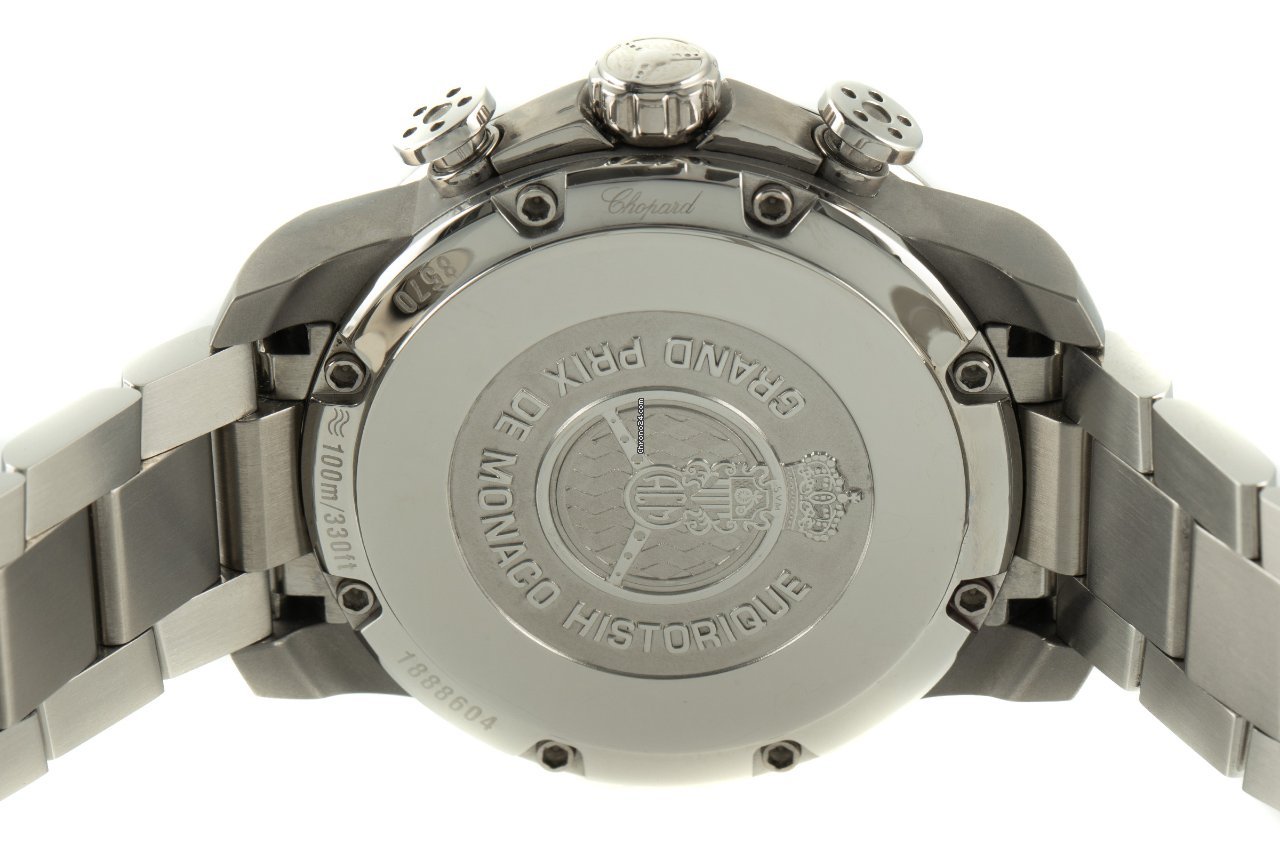 IMG_9081 Chopard Grand Prix de Monaco Historique Mens watch Unisex Automatic Steel 158570-3001 Replica 5