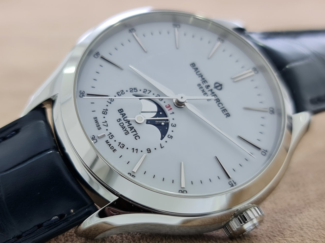 IMG_9081 Baume & Mercier Mens watch Unisex Automatic Steel M0A10549 Replica 5