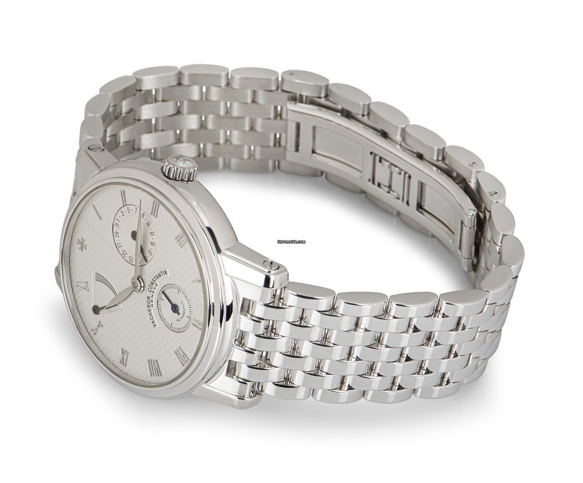 IMG_9081 Vacheron Constantin Mens watch Unisex Automatic White gold 47201 Replica 5