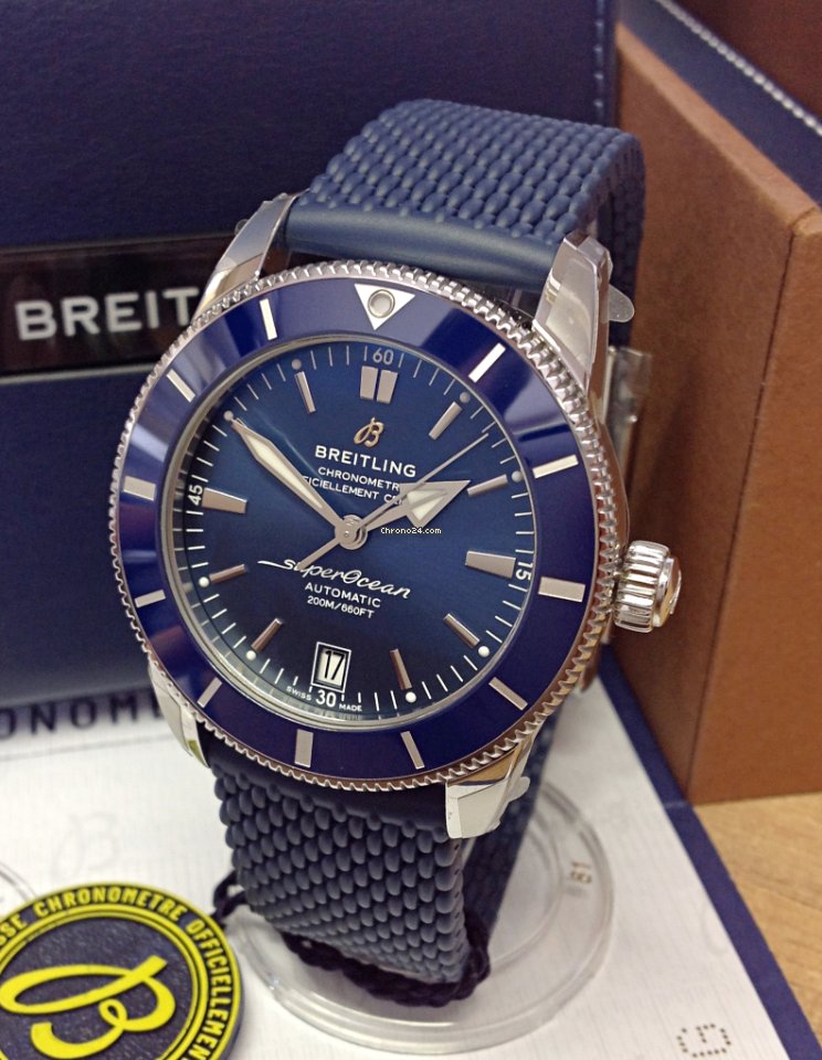 IMG_9081 Breitling Superocean Heritage II 42 Mens watch Unisex Automatic Steel AB2010161C1S1 Replica 5