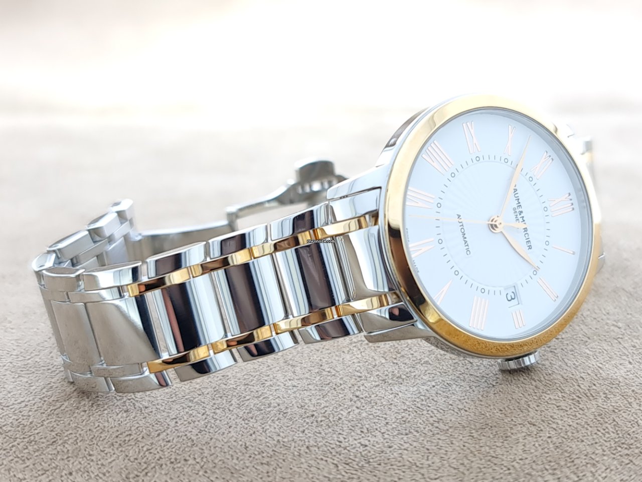 Baume & Mercier Classima Womens watch Automatic Gold Steel M0A10223 Replica 5
