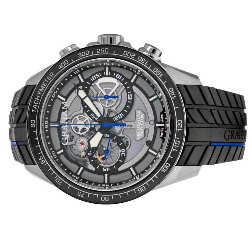 Graham Silverstone RS Mens watch Unisex Automatic Steel 2STAC3.B01A Replica 5