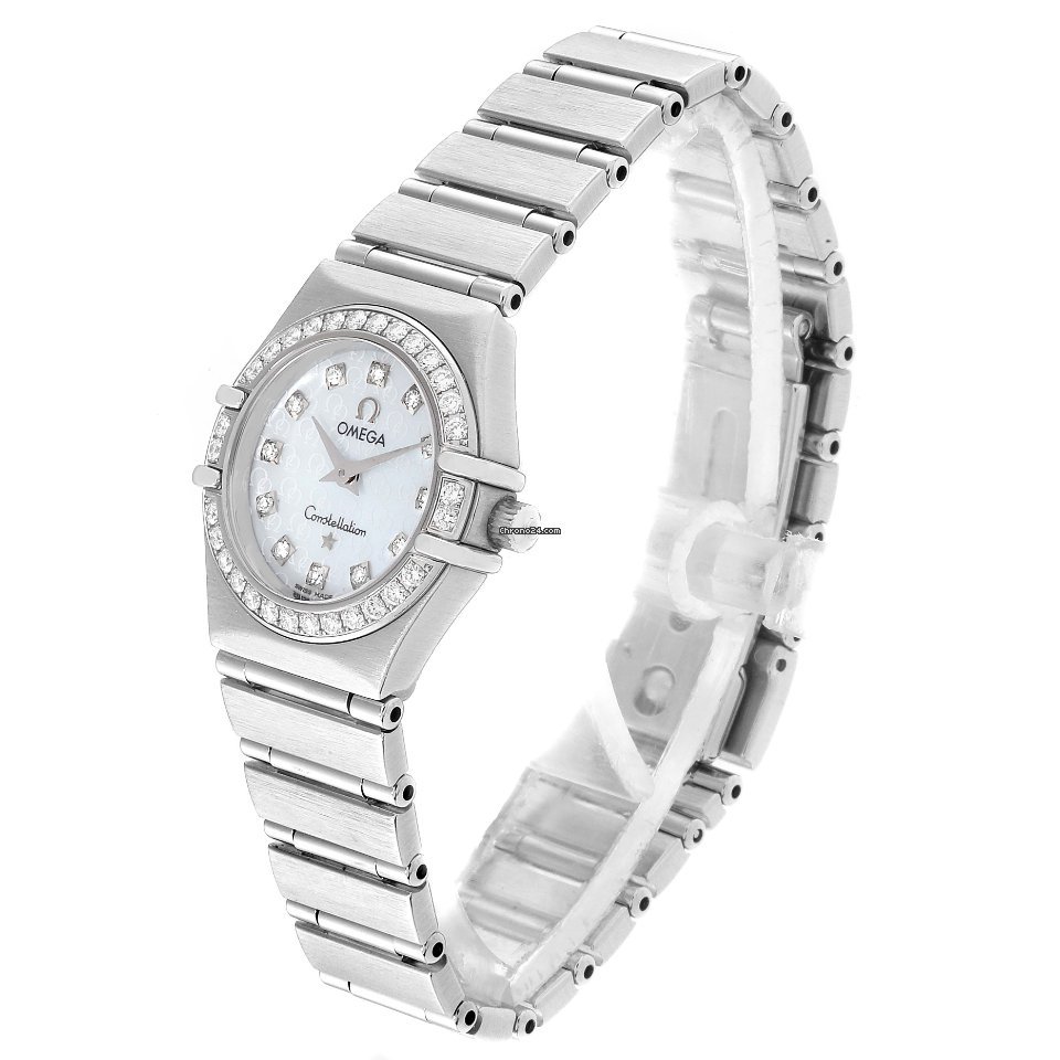 Omega Constellation Ladies Womens watch Quartz Steel 1460.75.00 Replica 5