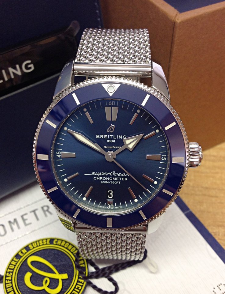 IMG_9081 Breitling Superocean Heritage Mens watch Unisex Automatic Steel AB2030161C1A1 Replica 5