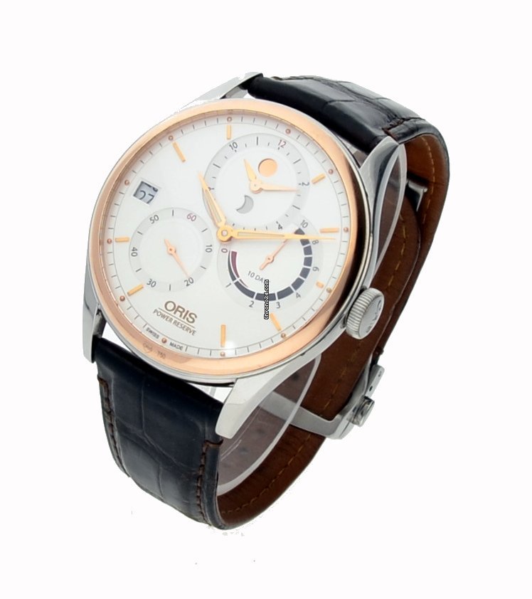 IMG_9081 Oris Artelier Calibre 112 Mens watch Unisex Manual winding Gold Steel 01 112 7726 6351-Set 1 23 73FC Replica 5