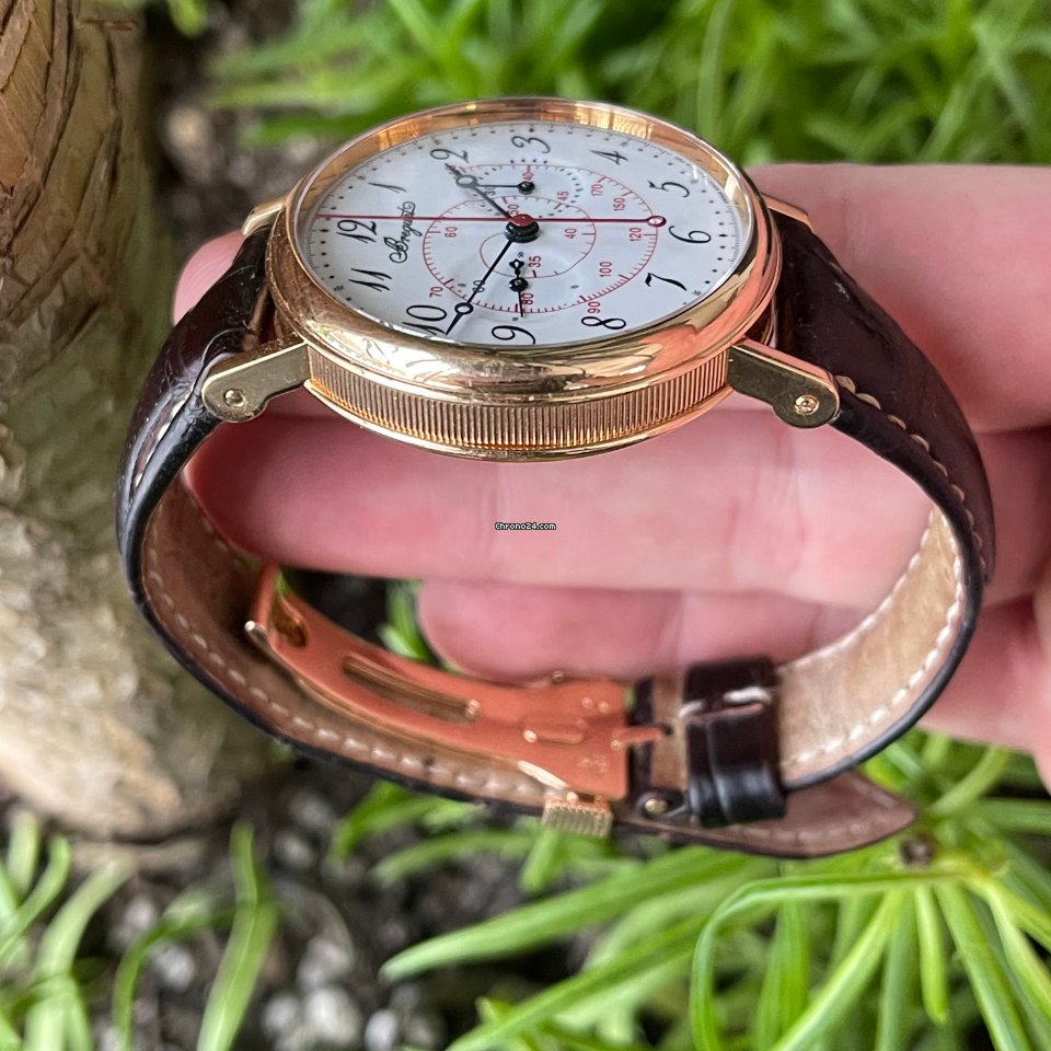 IMG_9081 Breguet Classique Mens watch Unisex Manual winding Rose gold 5247BR 12 9V6 Replica 5