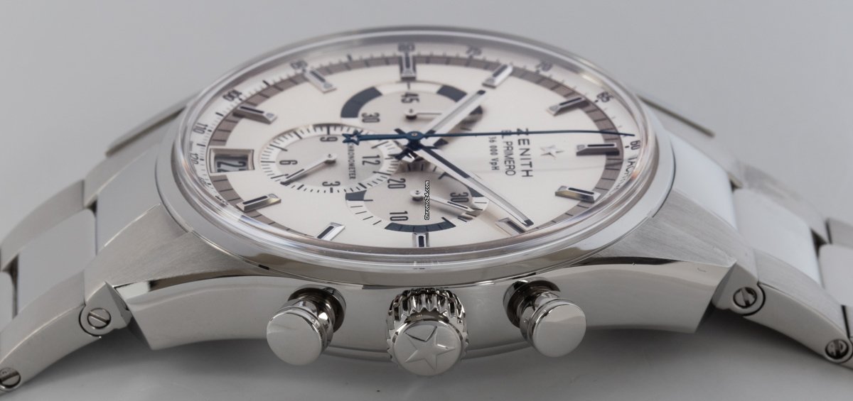 IMG_9081 Zenith El Primero 36000 VpH Mens watch Unisex Automatic Steel 03.2040.400 04.M2040 Replica 5