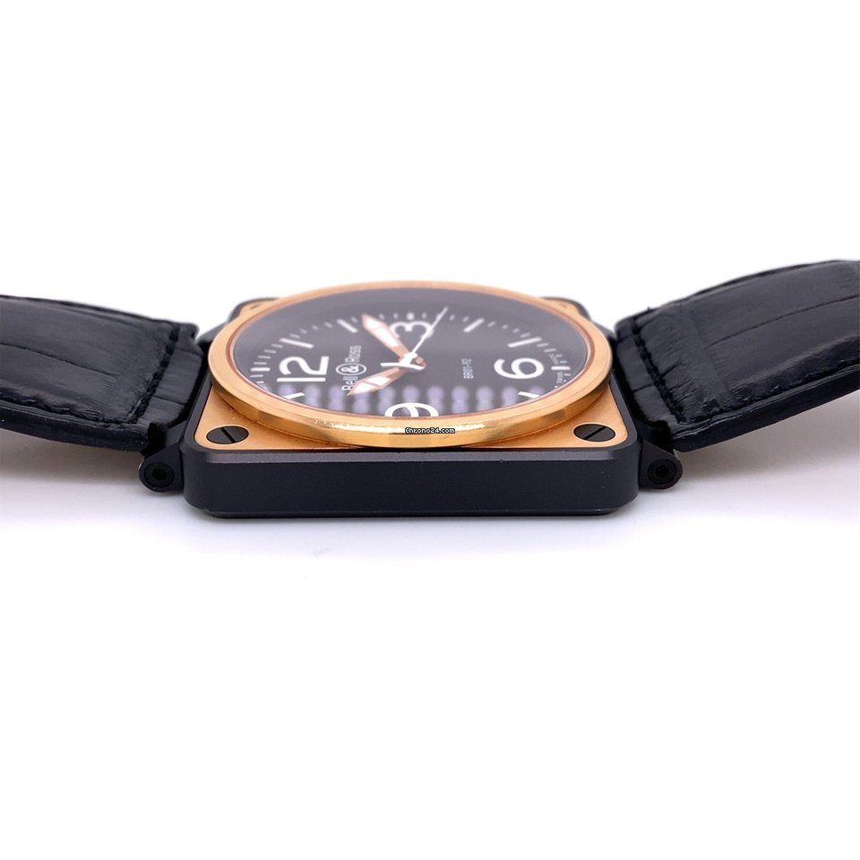 IMG_9081 Bell & Ross BR 01-92 Mens watch Unisex Automatic Rose gold BR 01-92 Replica 5