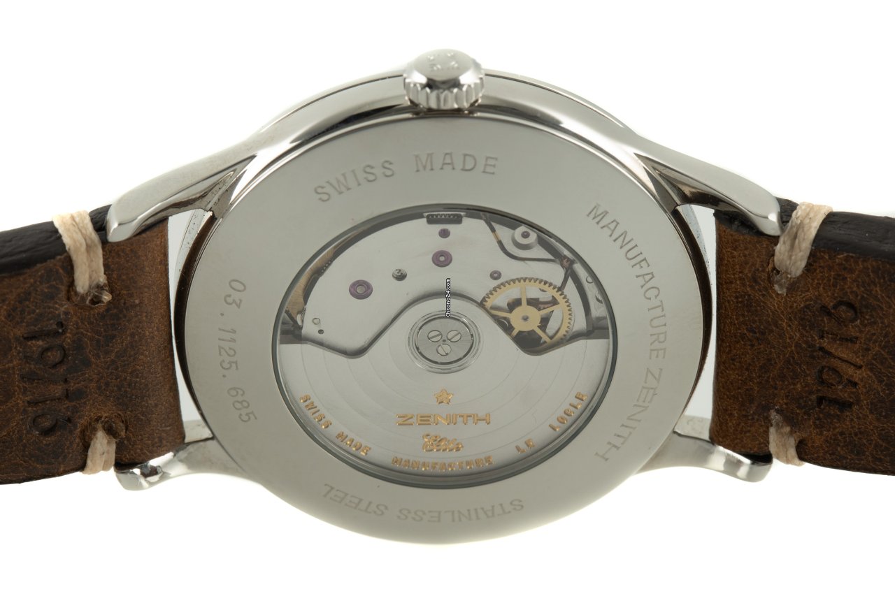 IMG_9081 Zenith Elite Mens watch Unisex Automatic Steel 03.1125.685 Replica 5
