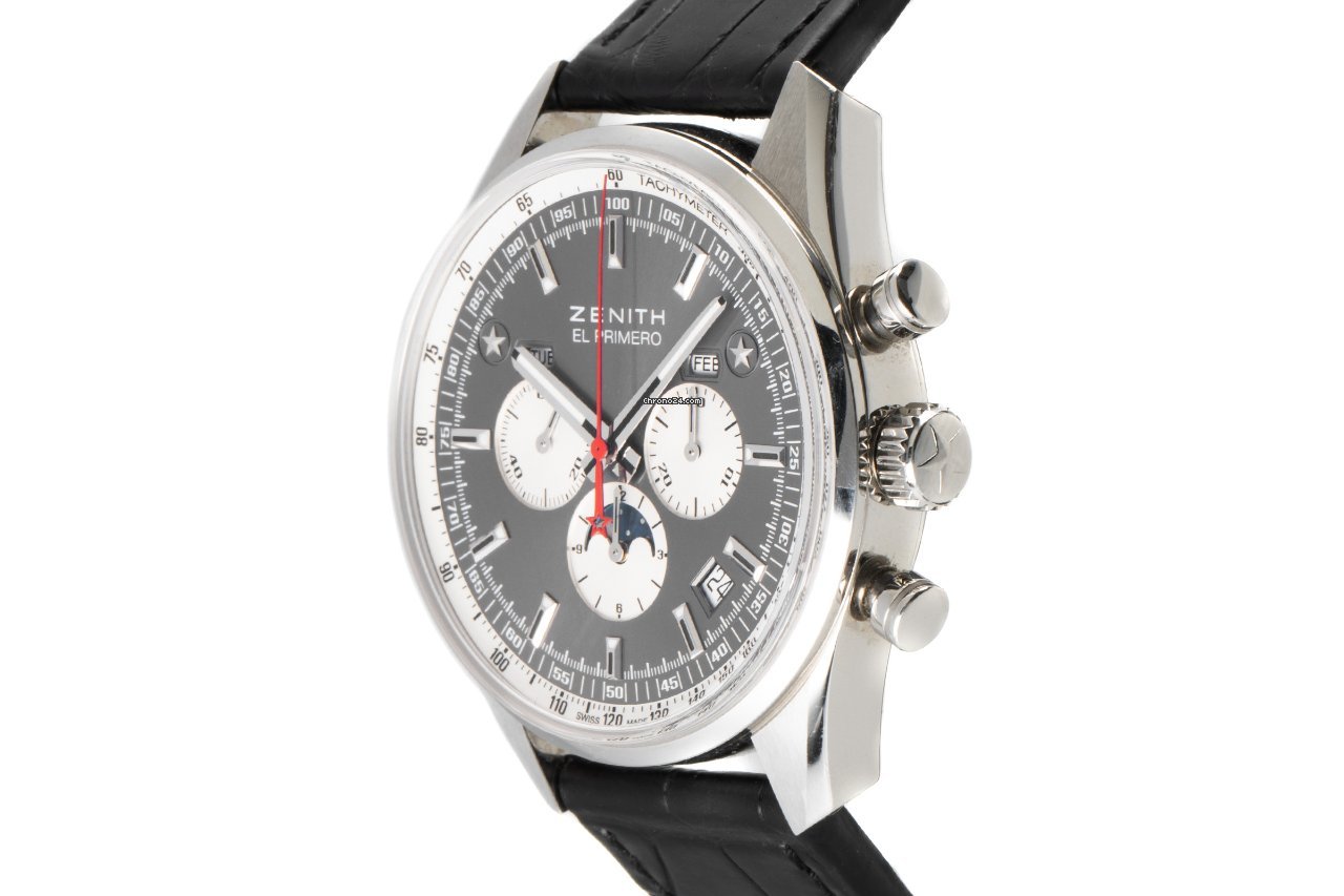 IMG_9081 Zenith El Primero Mens watch Unisex Automatic Steel 03.2092.410 91.C496 Replica 5