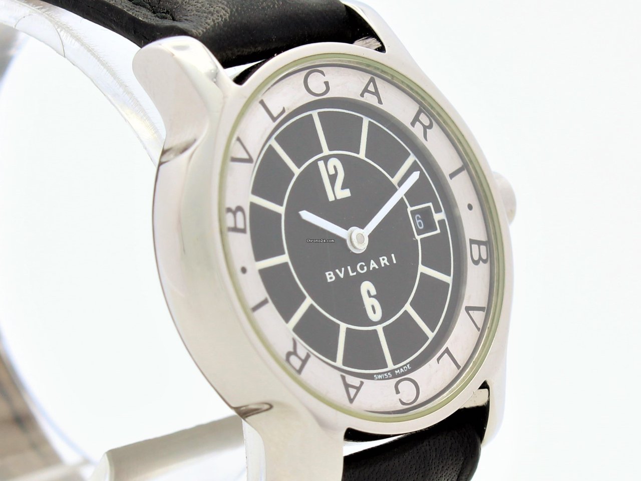 IMG_9081 Bulgari Solotempo Womens watch Quartz Steel ST 29 S Replica 5
