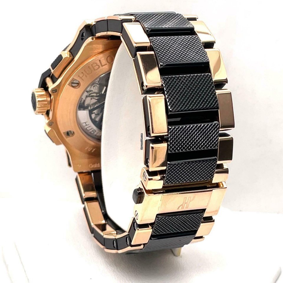 IMG_9081 Hublot Big Bang 44 mm Mens watch Unisex Automatic Rose gold 301.PB.131.PB Replica 5