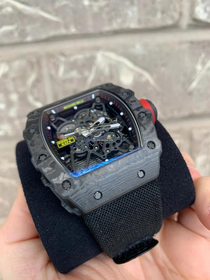 Richard Mille RM 035 Mens watch Unisex Manual winding Carbon RM35-01 Nadal Replica 5