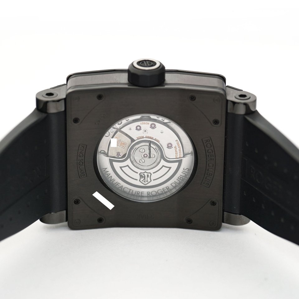 IMG_9081 Roger Dubuis KingSquare Mens watch Unisex Automatic Titanium RDDBKS0057 Replica 5