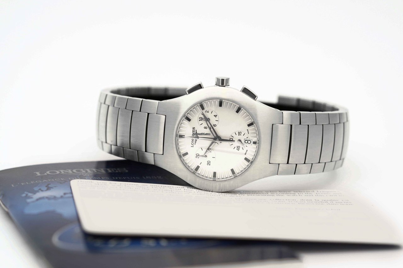 IMG_9081 Longines Oposition Womens watch Quartz Steel L3.118.4 Replica 5