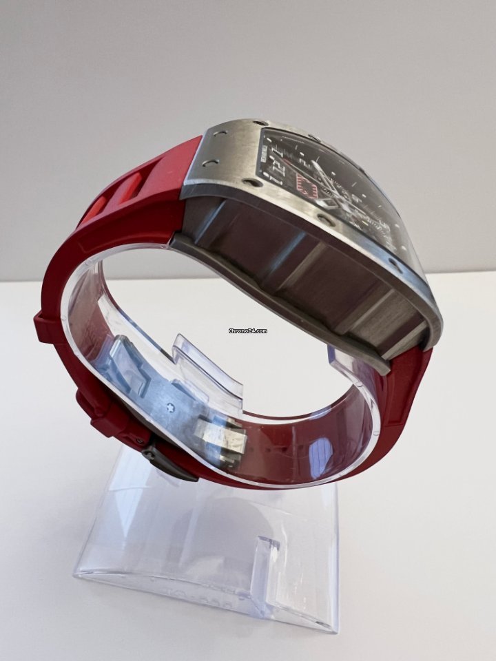 Richard Mille RM 011 Mens watch Unisex Automatic Titanium RM11 Chronograph Replica 5