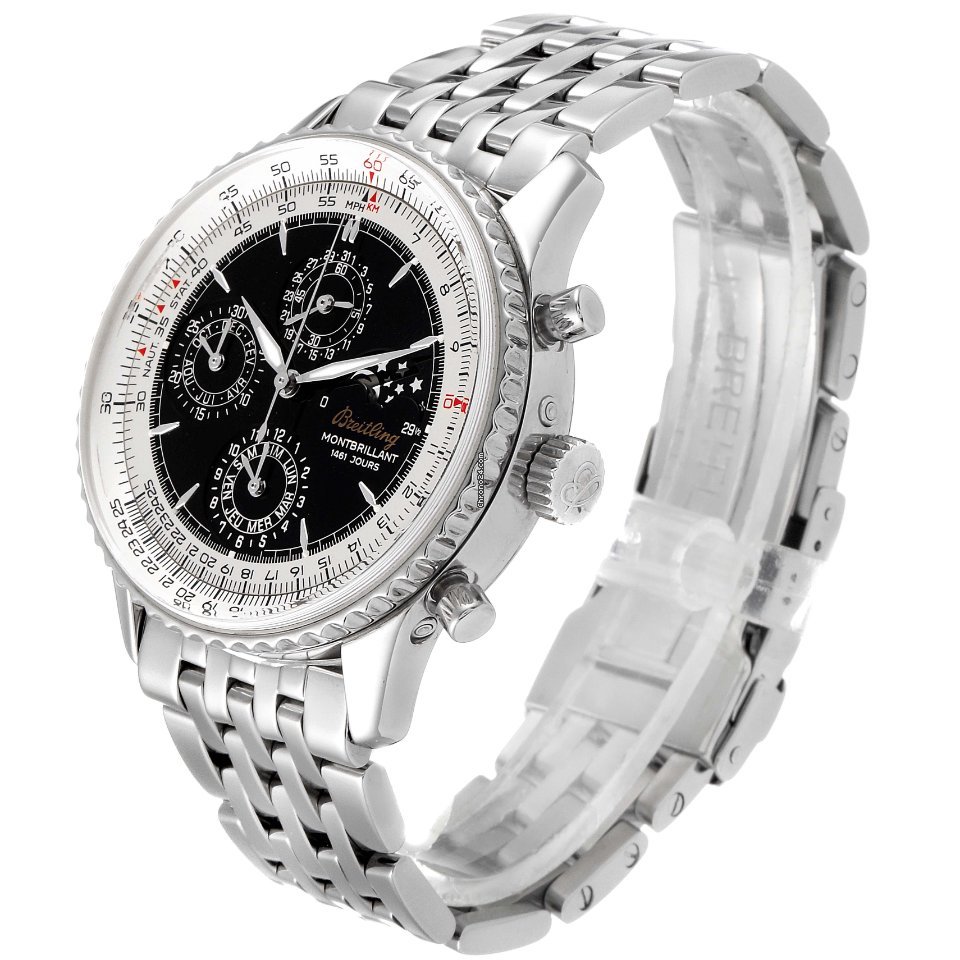 IMG_9081 Breitling Montbrillant Mens watch Unisex Automatic Steel A19030 Replica 5