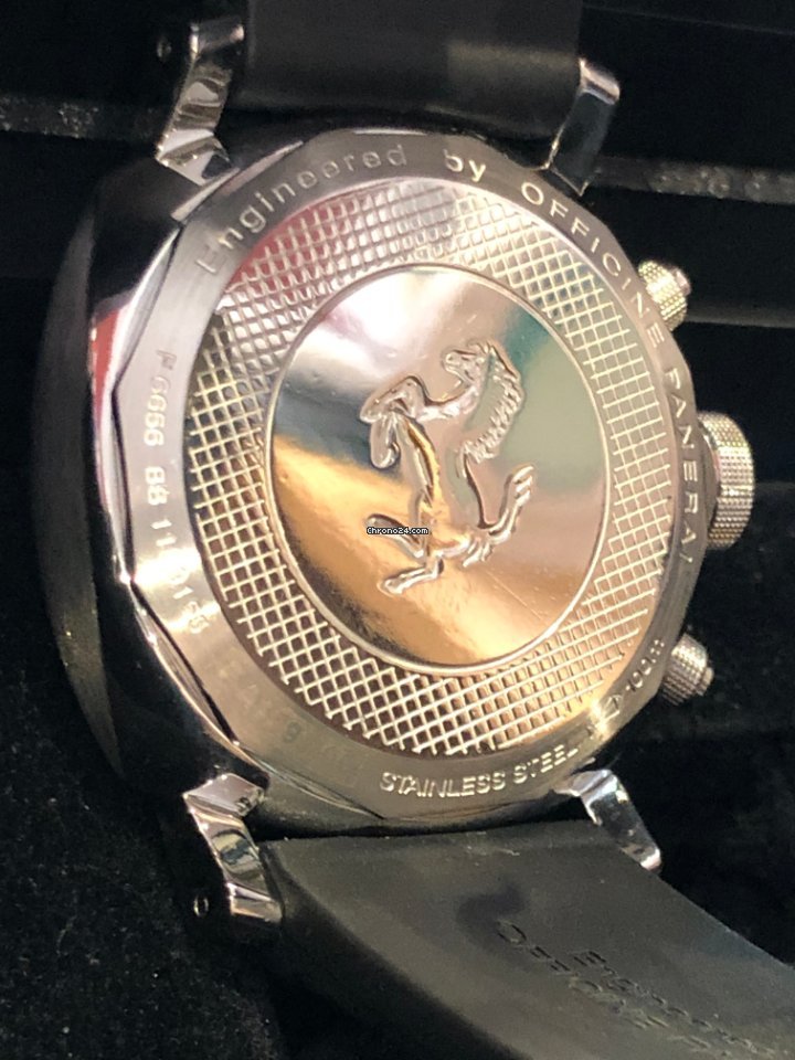 IMG_9081 Panerai Ferrari Mens watch Unisex Automatic Steel F6656 Replica 5