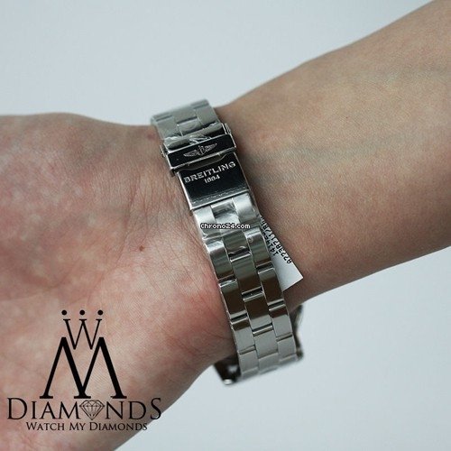 IMG_9081 Breitling Colt Womens watch Quartz Steel A7738711 Replica 5