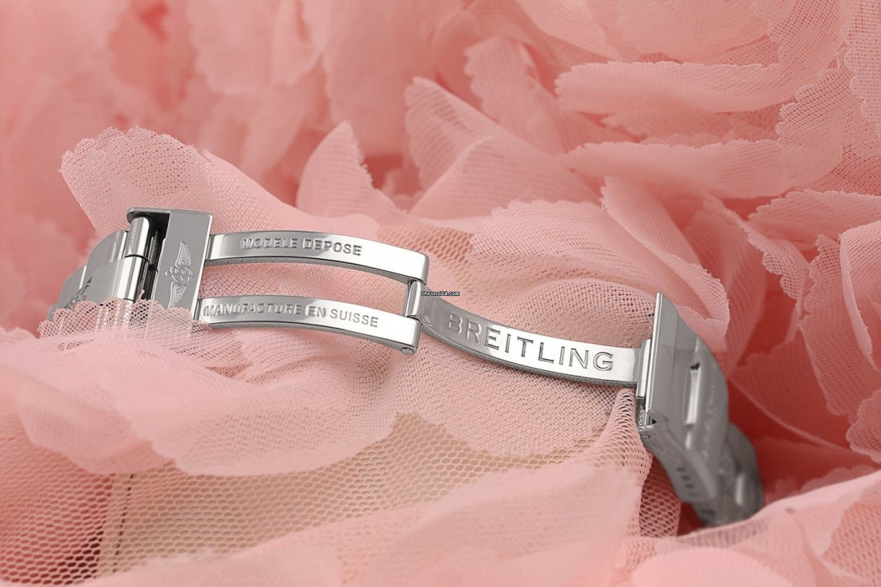IMG_9081 Breitling Colt Oceane Womens watch Quartz Steel A77387 Replica 5