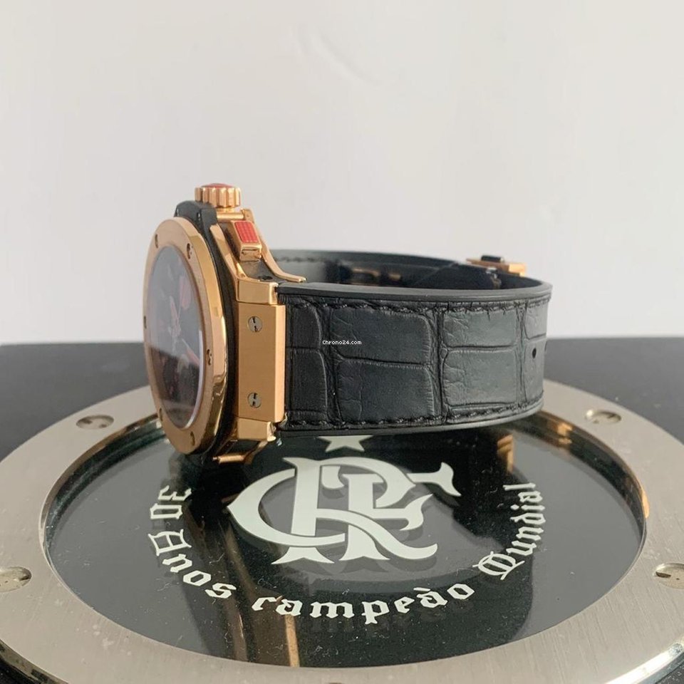 IMG_9081 Hublot Big Bang 44 mm Mens watch Unisex Automatic Rose gold 318.PX.1123.RX.FLM11 Replica 5