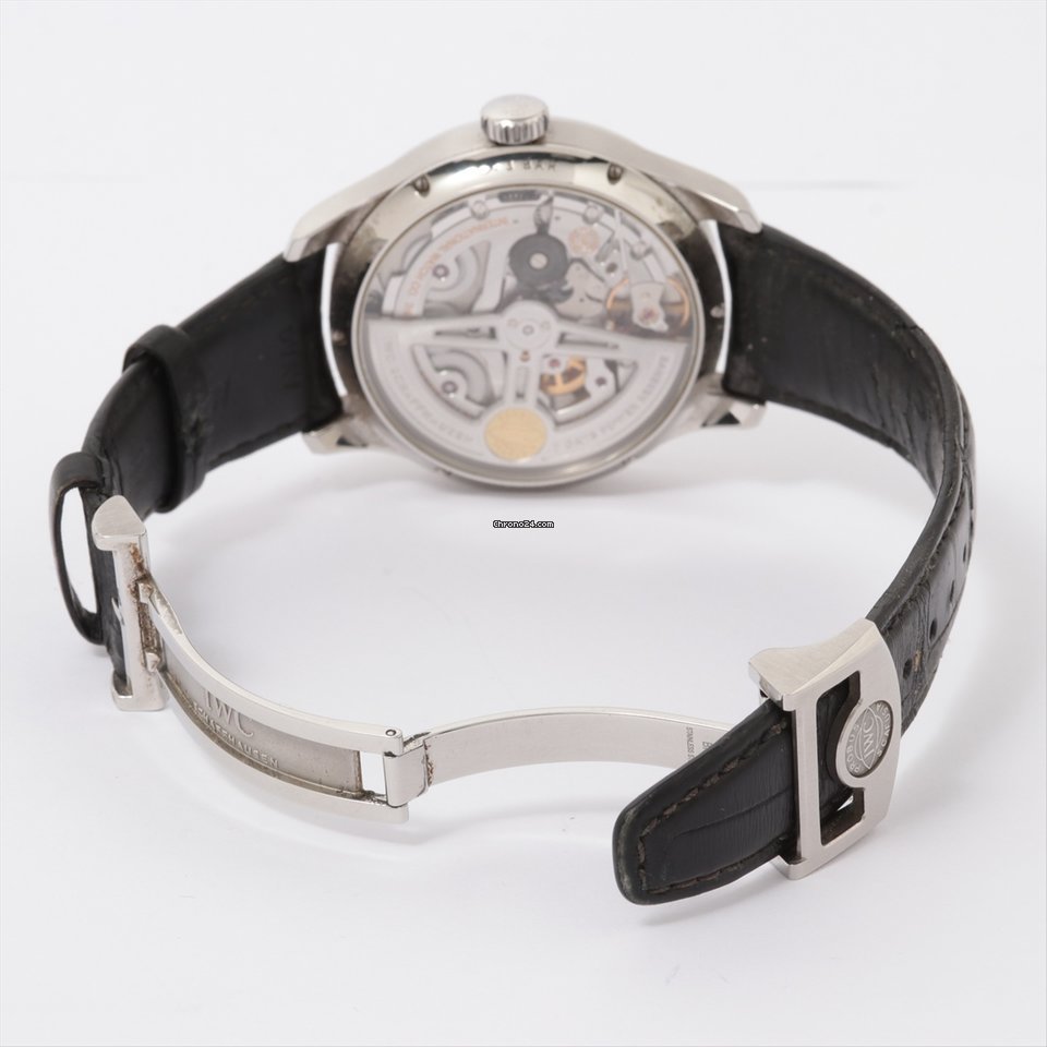 IMG_9081 IWC Portuguese Annual Calendar Mens watch Unisex Automatic Steel IW503501 Replica 5