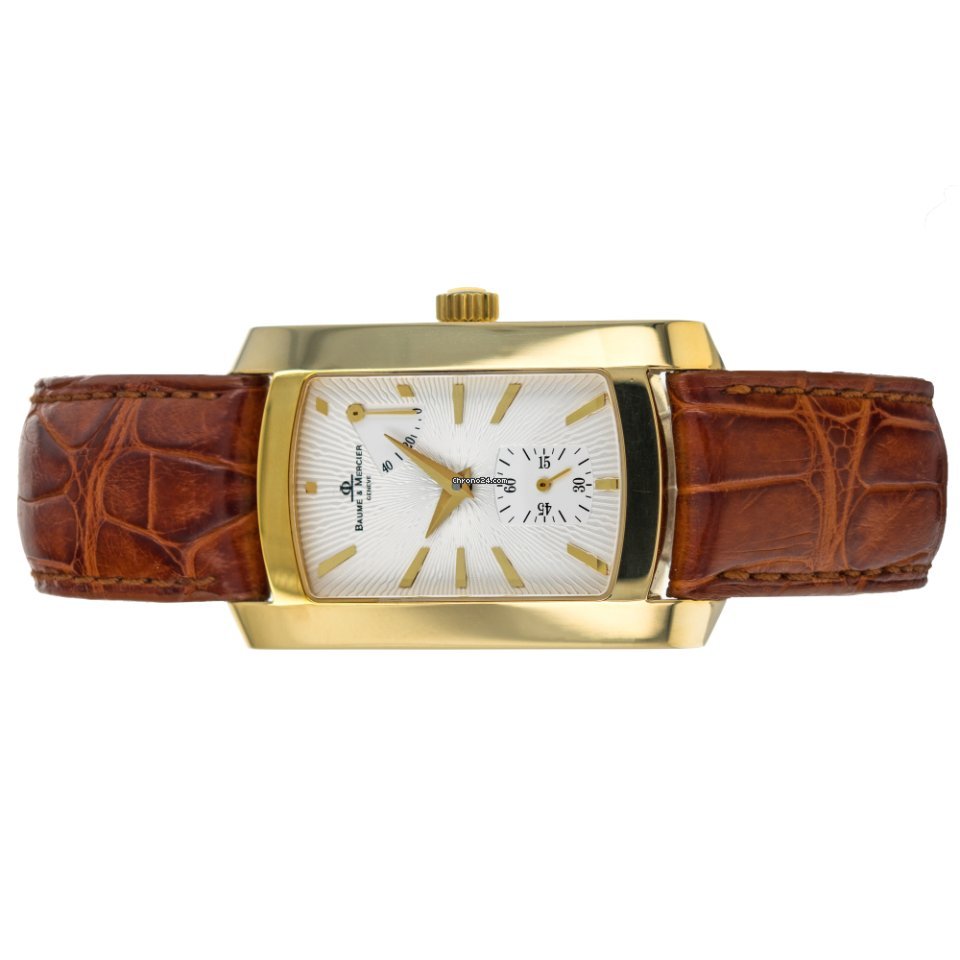 IMG_9081 Baume & Mercier Hampton Mens watch Unisex Automatic Yellow gold 65302 Replica 5