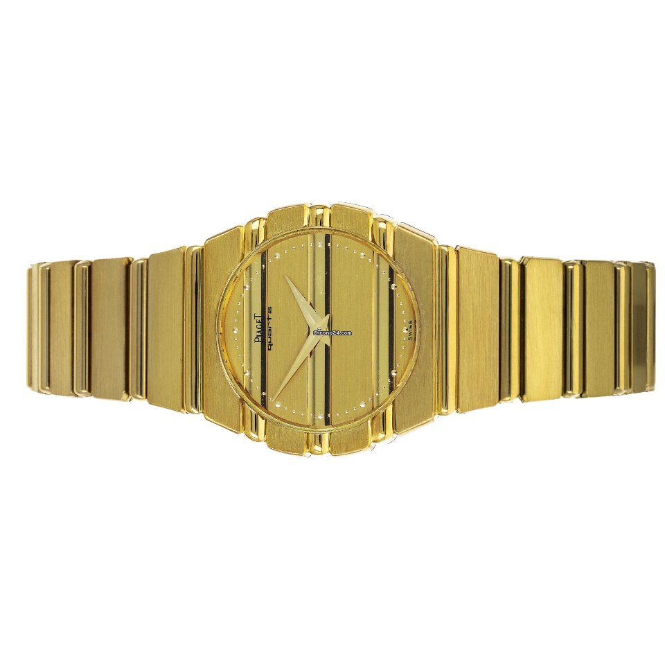 IMG_9081 Piaget Polo Womens watch Quartz Yellow gold 761C701 Replica 5