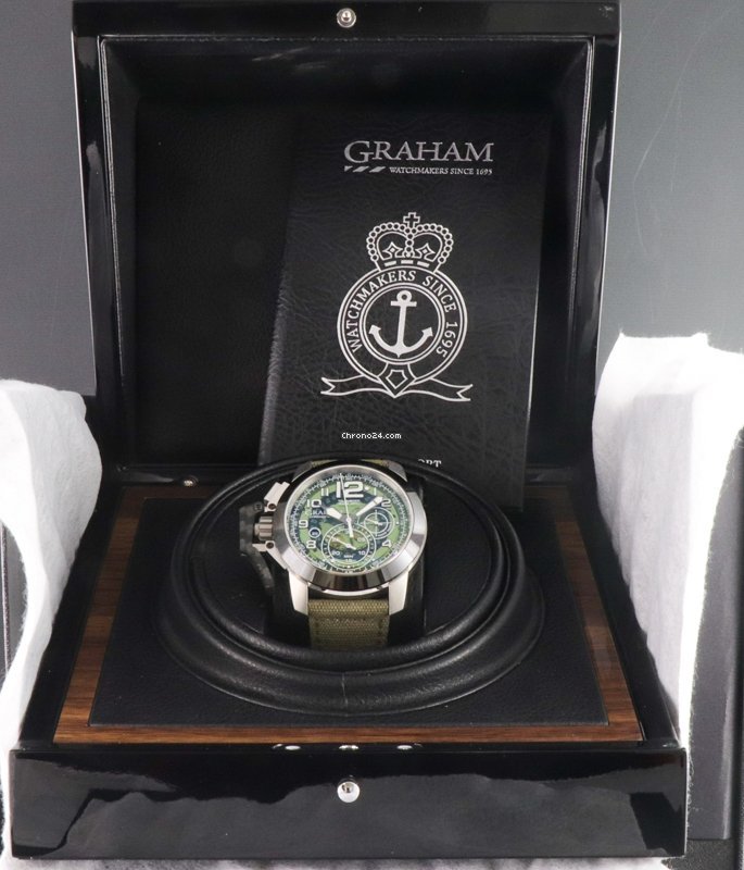 IMG_9081 Graham Chronofighter Oversize Mens watch Unisex Automatic Steel 2CCAC.G03A Replica 5